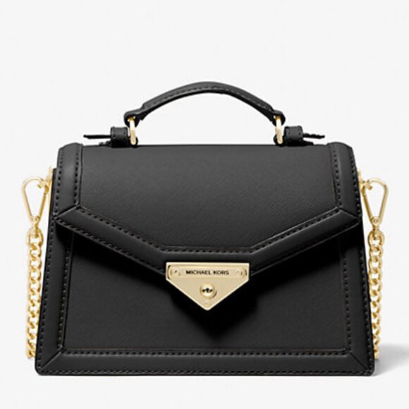 NWT ✅ Michael Kors GRACE Medium Saffiano Leather Shoulder Bag ✨NWT